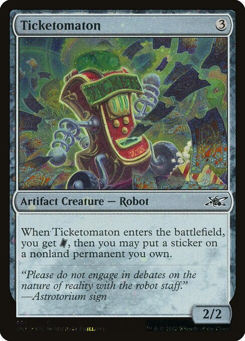 Ticketomaton (Galaxy Foil)