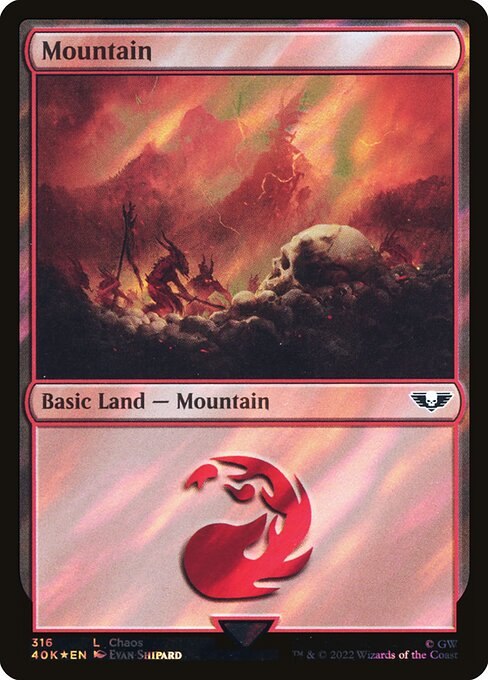 Mountain (316) (Surge Foil)