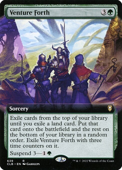 Venture Forth (Extended Art)