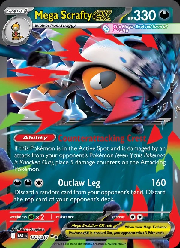 Mega Scrafty ex - 231/193