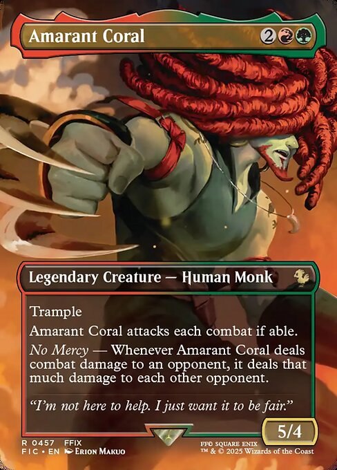 Amarant Coral (Borderless)