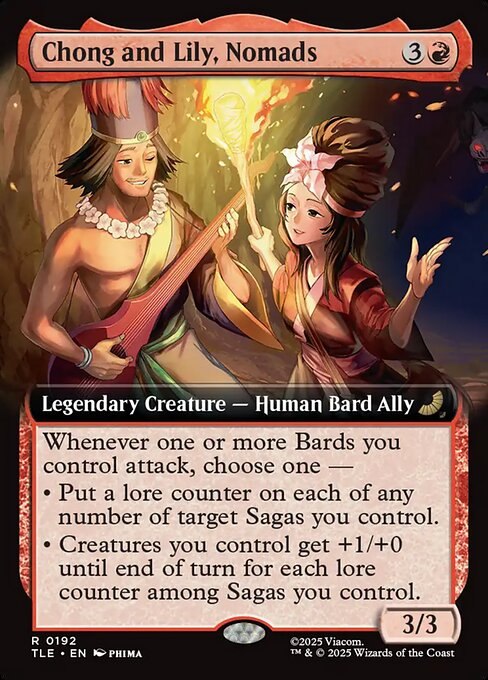 Chong and Lily, Nomads (Extended Art)