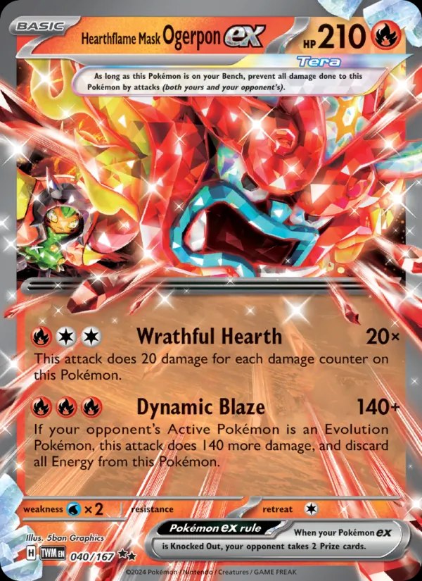 Hearthflame Mask Ogerpon ex - 126/101
