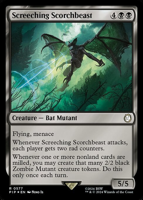 Screeching Scorchbeast (Surge Foil)