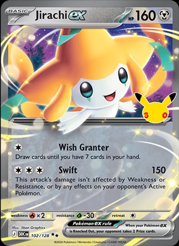 Jirachi ex - 132/103