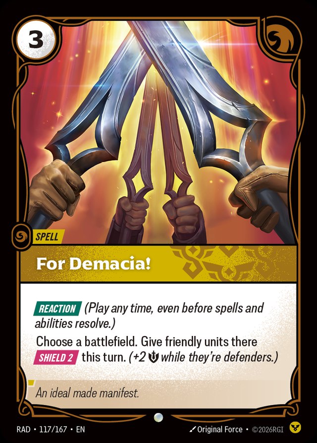 For Demacia!