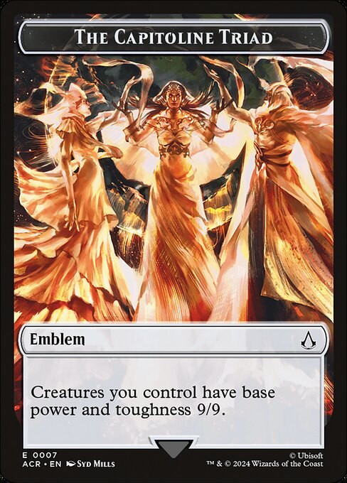 Emblem - The Capitoline Triad