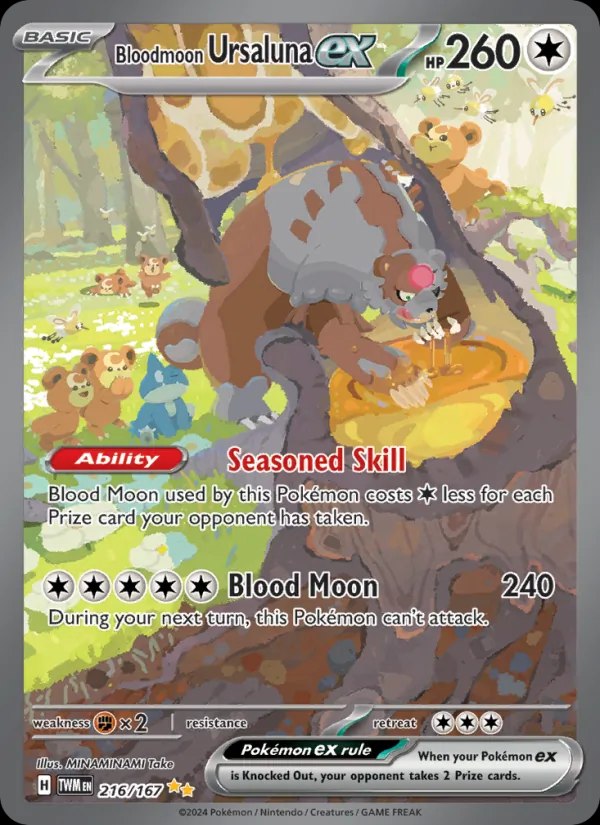 Bloodmoon Ursaluna ex - 216/167