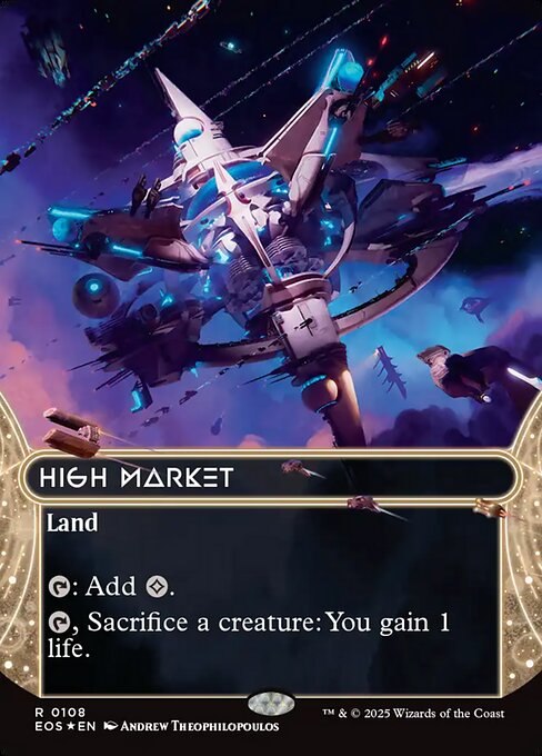 High Market (0108) (Borderless) (Galaxy Foil)