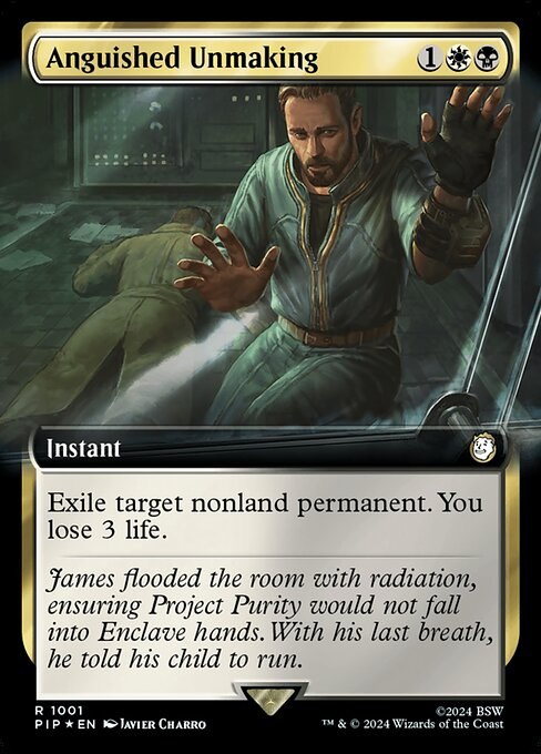 Anguished Unmaking (Extended Art) (Surge Foil)