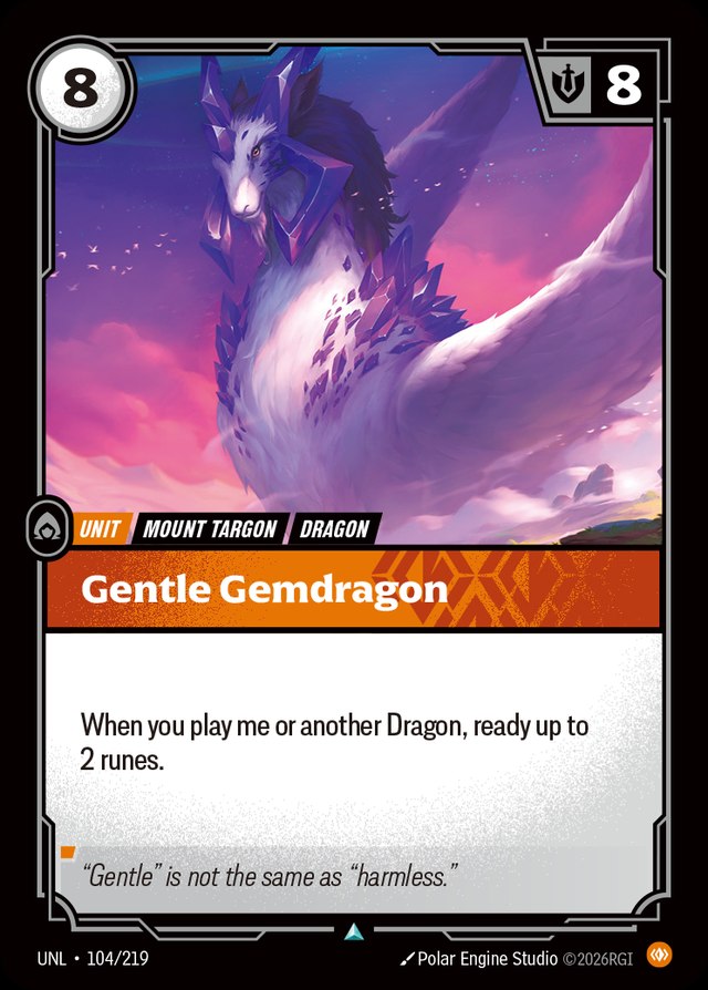 Gentle Gemdragon