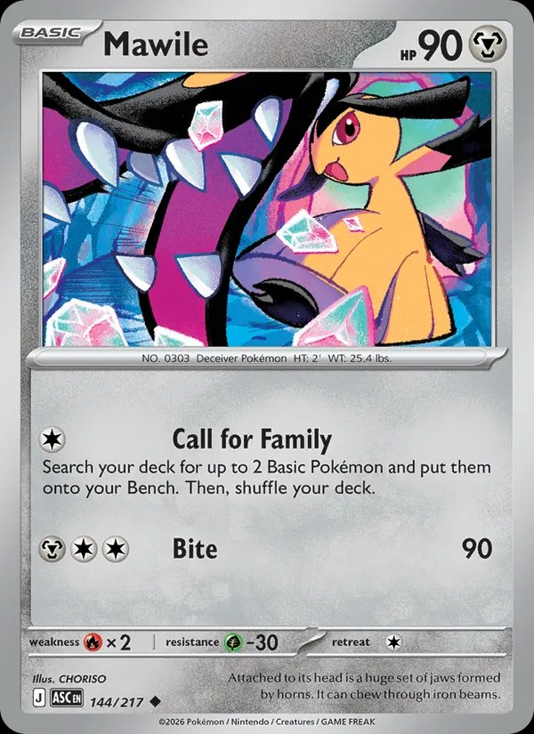 Mawile - 144/217