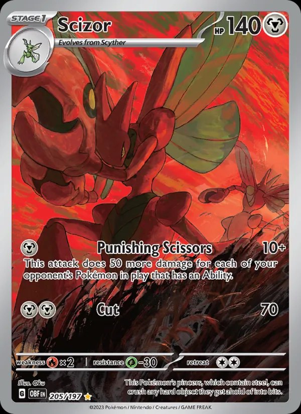 Scizor - 205/197