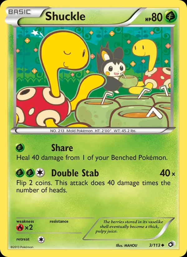 Shuckle (Mirror Holofoil)