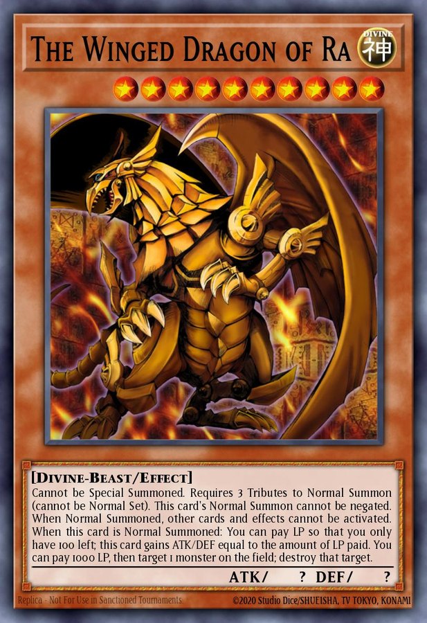The Winged Dragon of Ra