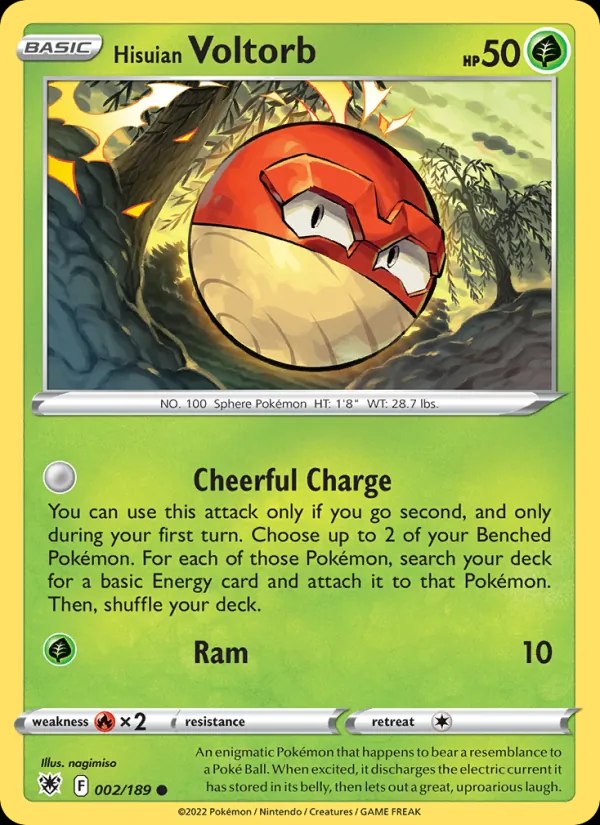Hisuian Voltorb - 307/S-P