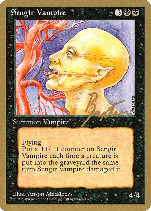 Sengir Vampire - 1996 George Baxter (4ED)