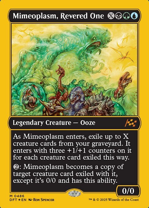 Mimeoplasm, Revered One (First-Place Foil)
