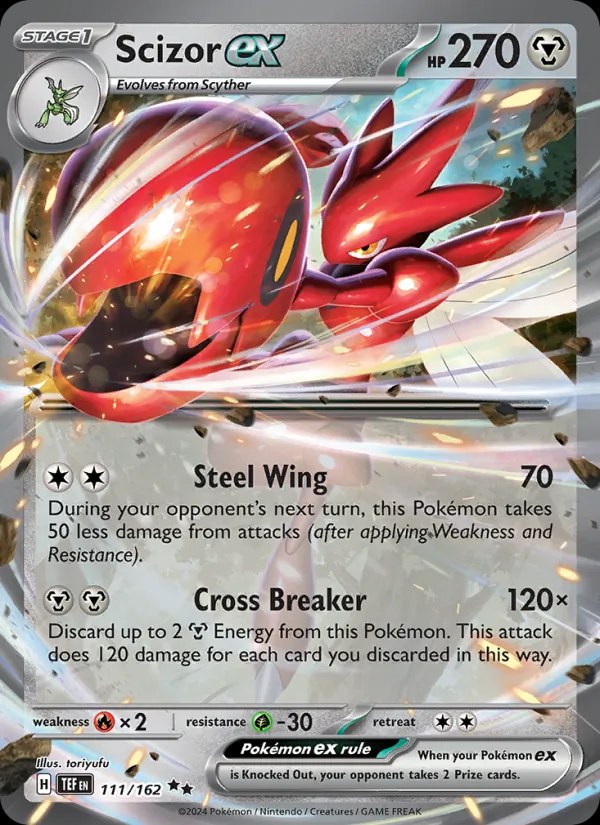 Scizor ex - 111/162