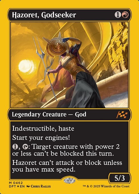 Hazoret, Godseeker (First-Place Foil)