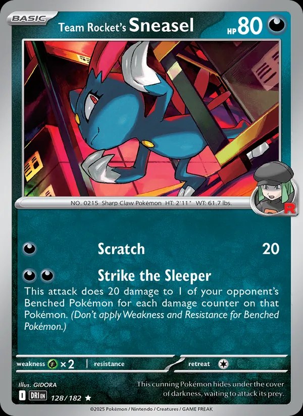 Team Rocket's Sneasel