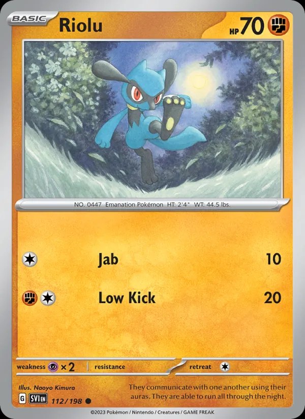 Riolu - 112/198