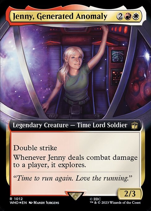 Jenny, Generated Anomaly (Extended Art) (Surge Foil)