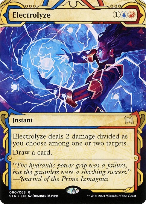Electrolyze (JP Alternate Art) (Foil Etched)