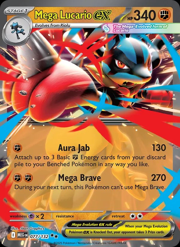 Mega Lucario ex - 029/063