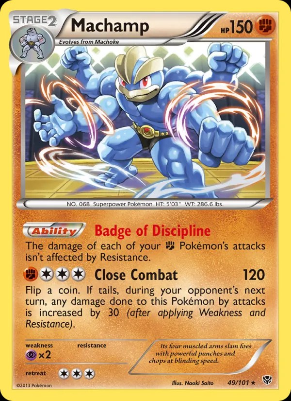 Machamp - 49/101 (Cosmos Holo)