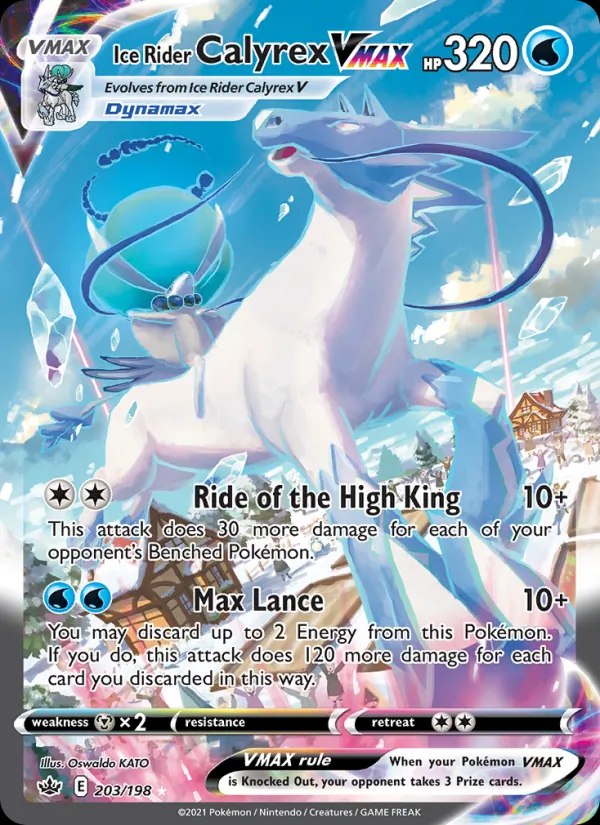 Ice Rider Calyrex VMAX (Alternate Art Secret)