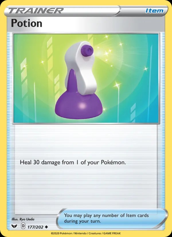 Potion - 177/202 (#18 Pikachu Stamped)