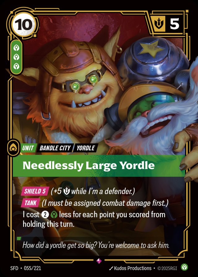 Needlessly Large Yordle