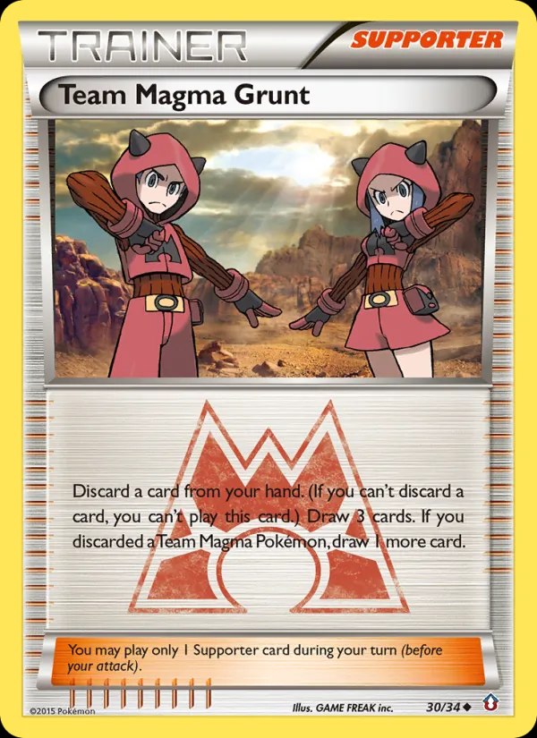 Team Magma Grunt - 120/XY-P