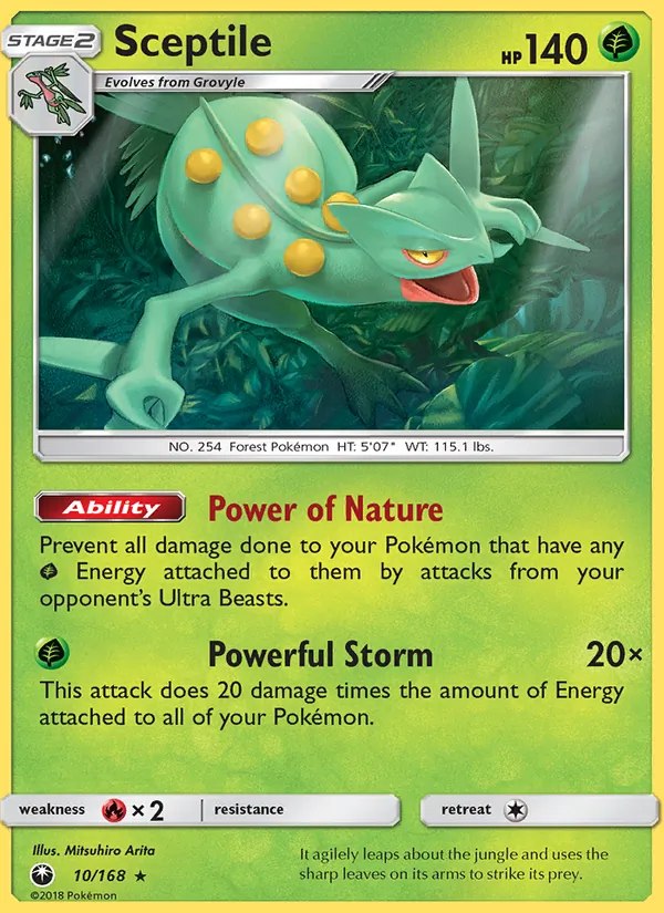 Sceptile - 10/168 (SM Celestial Storm)