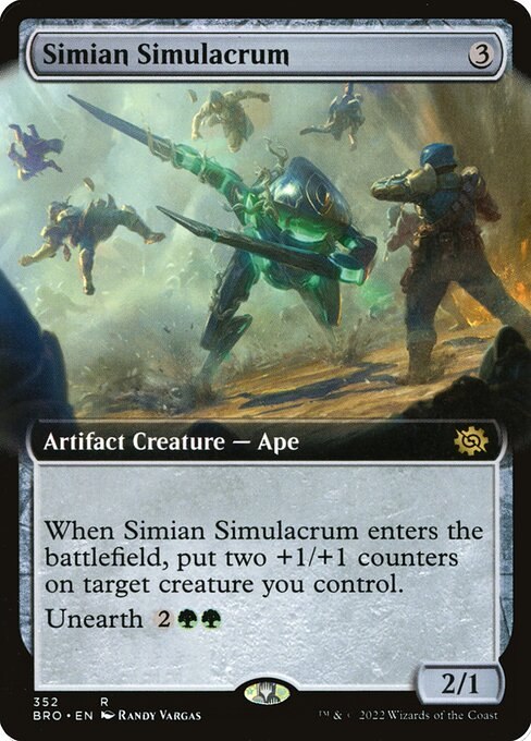 Simian Simulacrum (Extended Art)