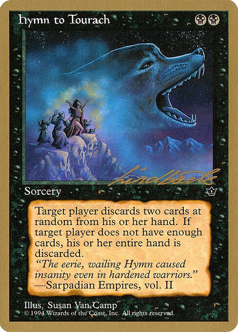 Hymn to Tourach (Wolf) - 1996 Leon Lindback (FEM)