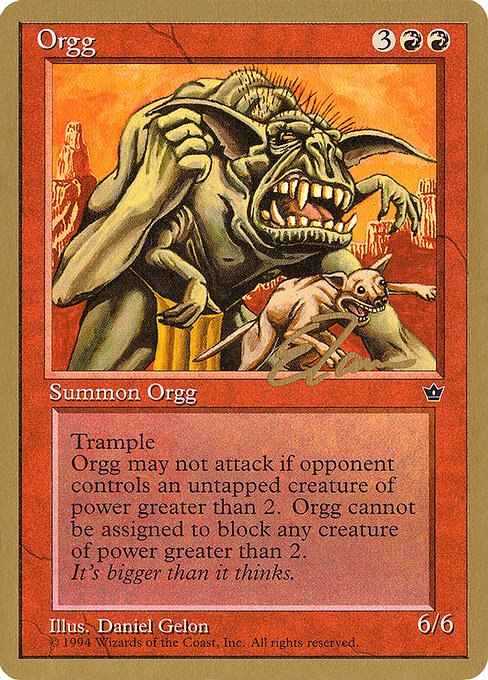 Orgg - 1996 Eric Tam (FEM)