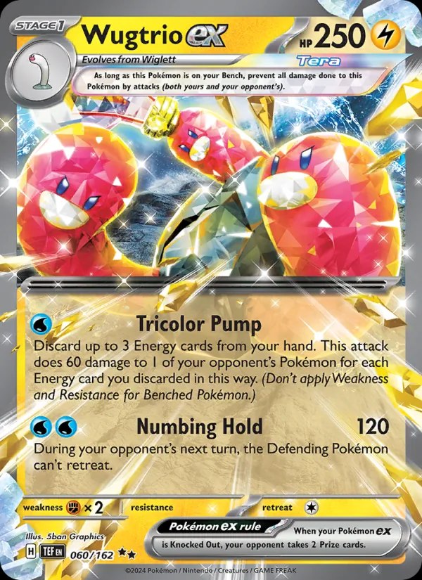 Wugtrio ex - 060/162