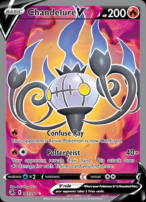 Chandelure V - 014/100