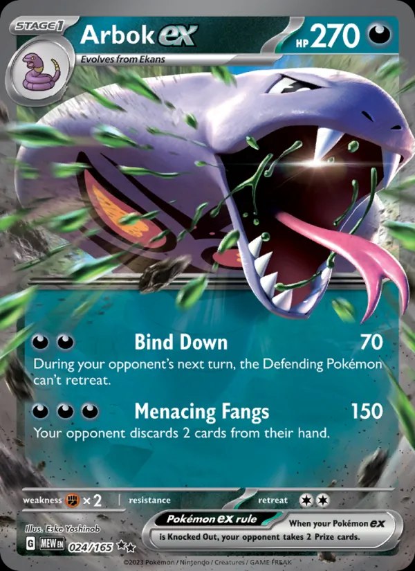 Arbok ex - 187/165