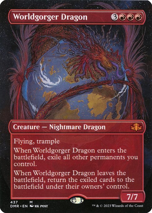 Worldgorger Dragon (Borderless)