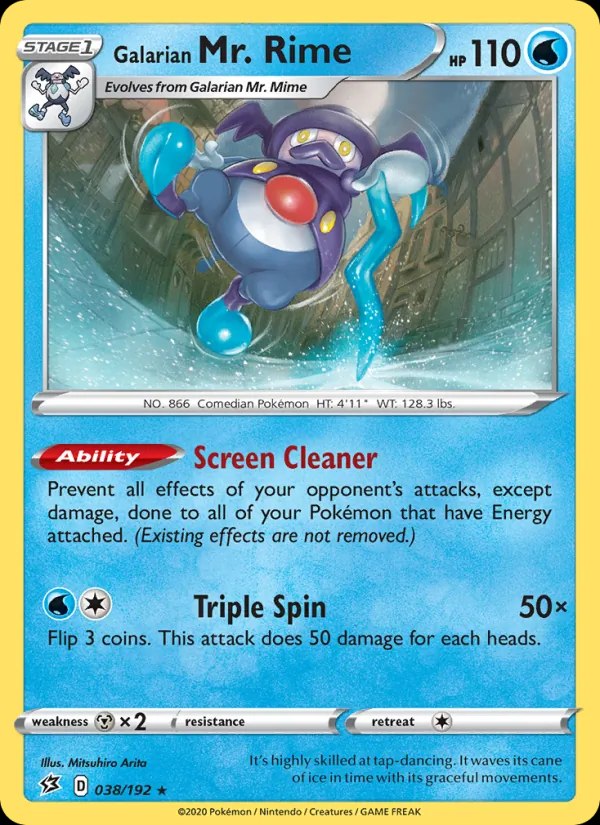 Galarian Mr. Rime - 191/S-P