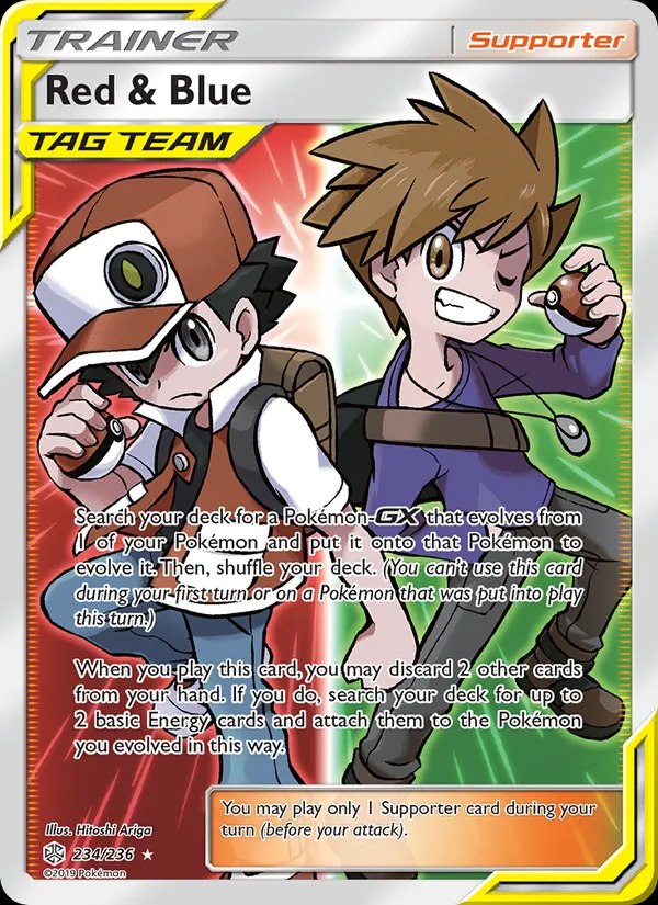 Red & Blue (Full Art)