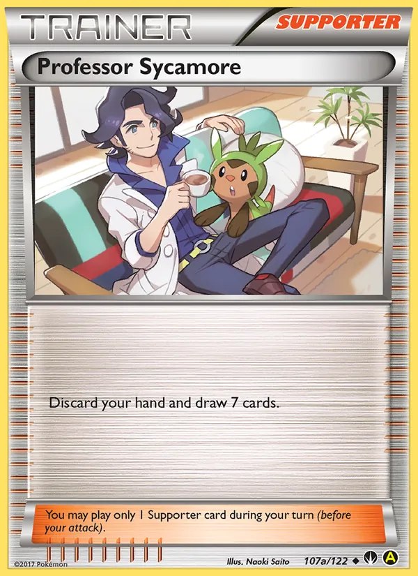 Professor Sycamore - 107a/122 (Holofoil)