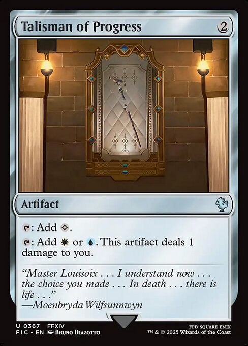 Talisman of Progress