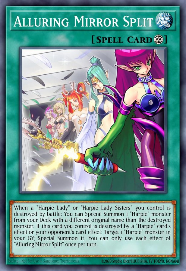 Alluring Mirror Split