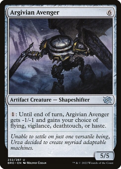 Argivian Avenger