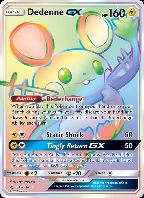 Dedenne GX (Secret)