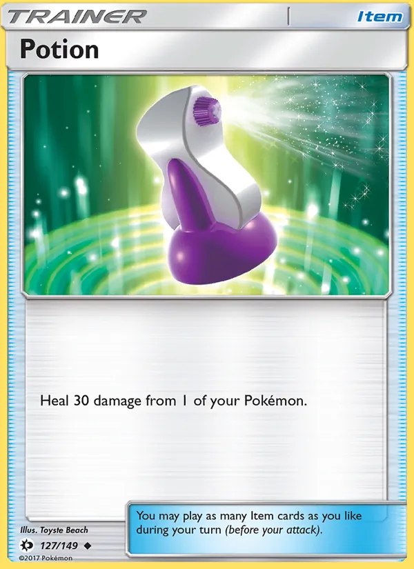 Potion - 127/149 (#40 Pikachu Stamped)